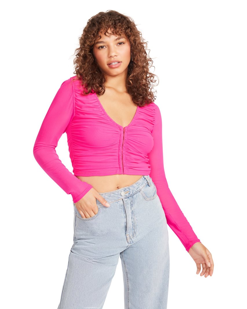 Pink Steve Madden Luna Women's Tops | PH 2401FWG